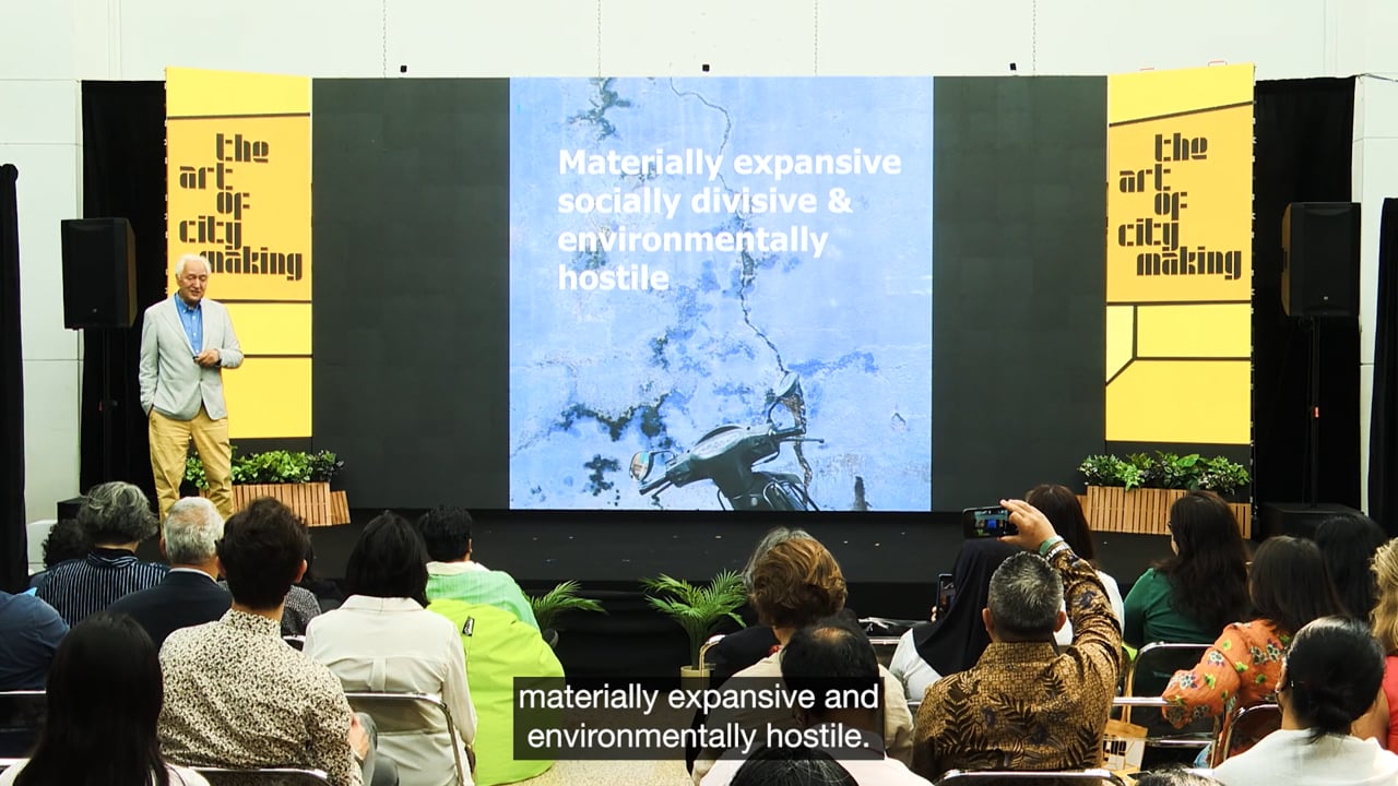 Still from The Art of Citymaking Festival 2026 retrospective film