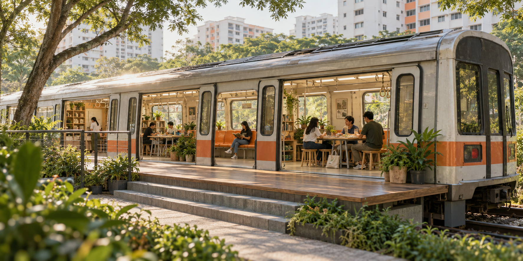 The Trains That Carried a City