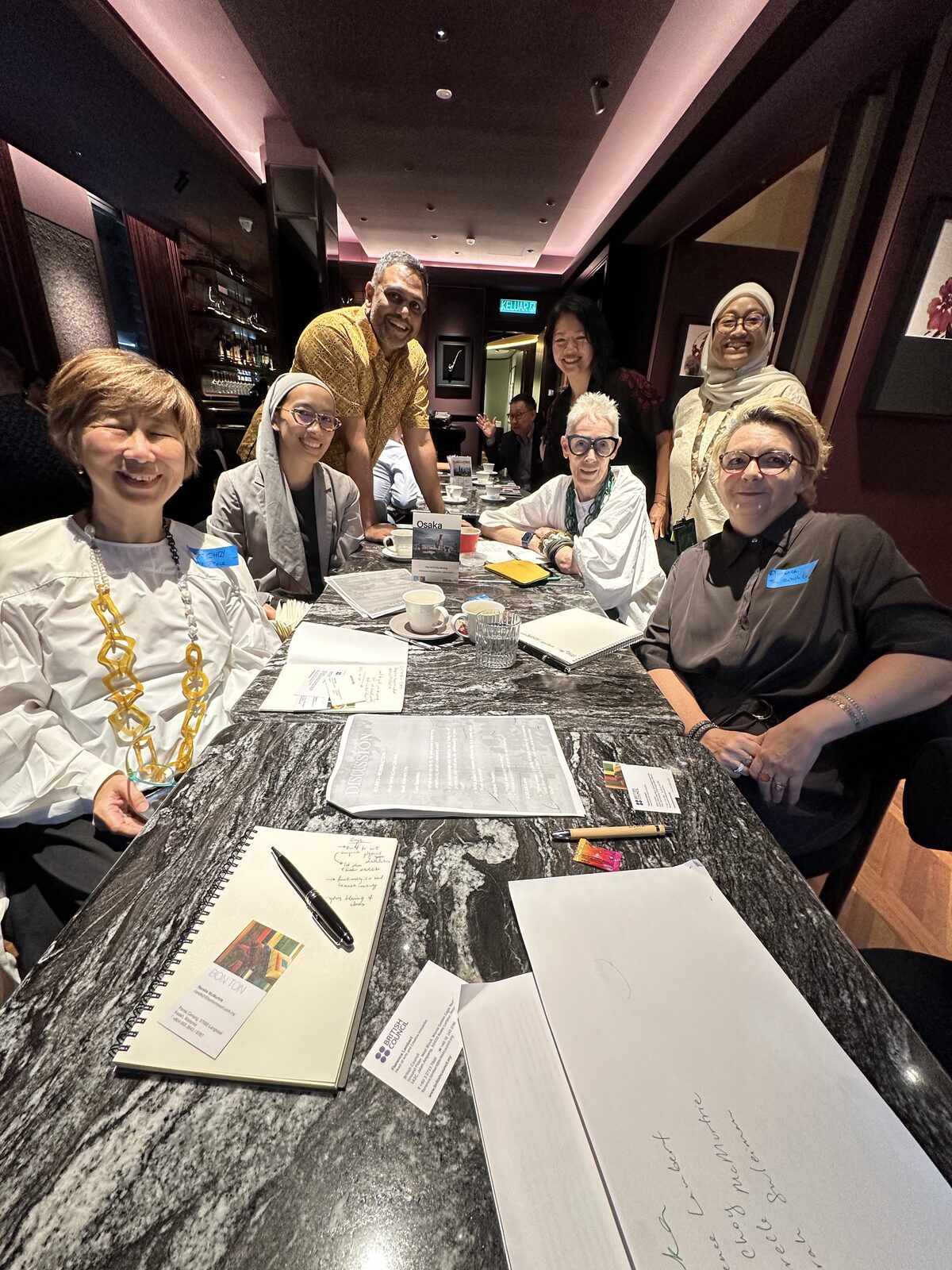Around the Osaka table