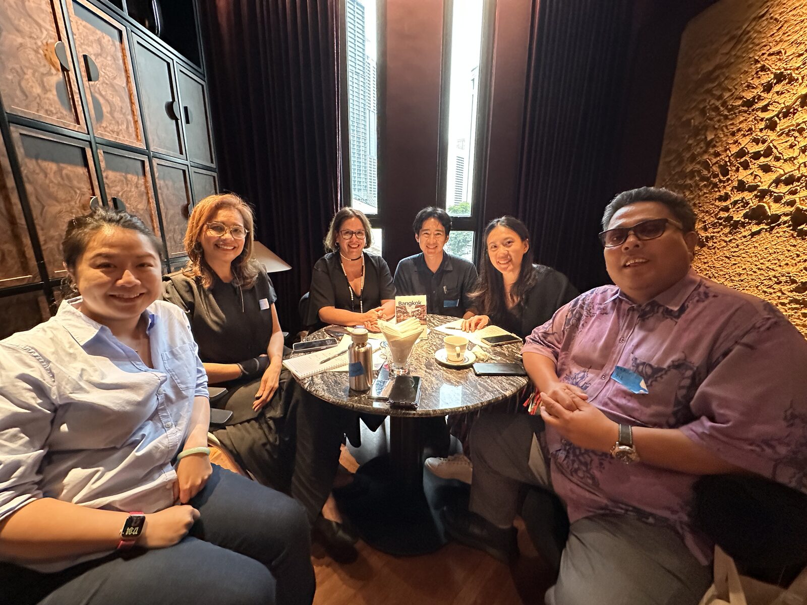 Around the Bangkok table