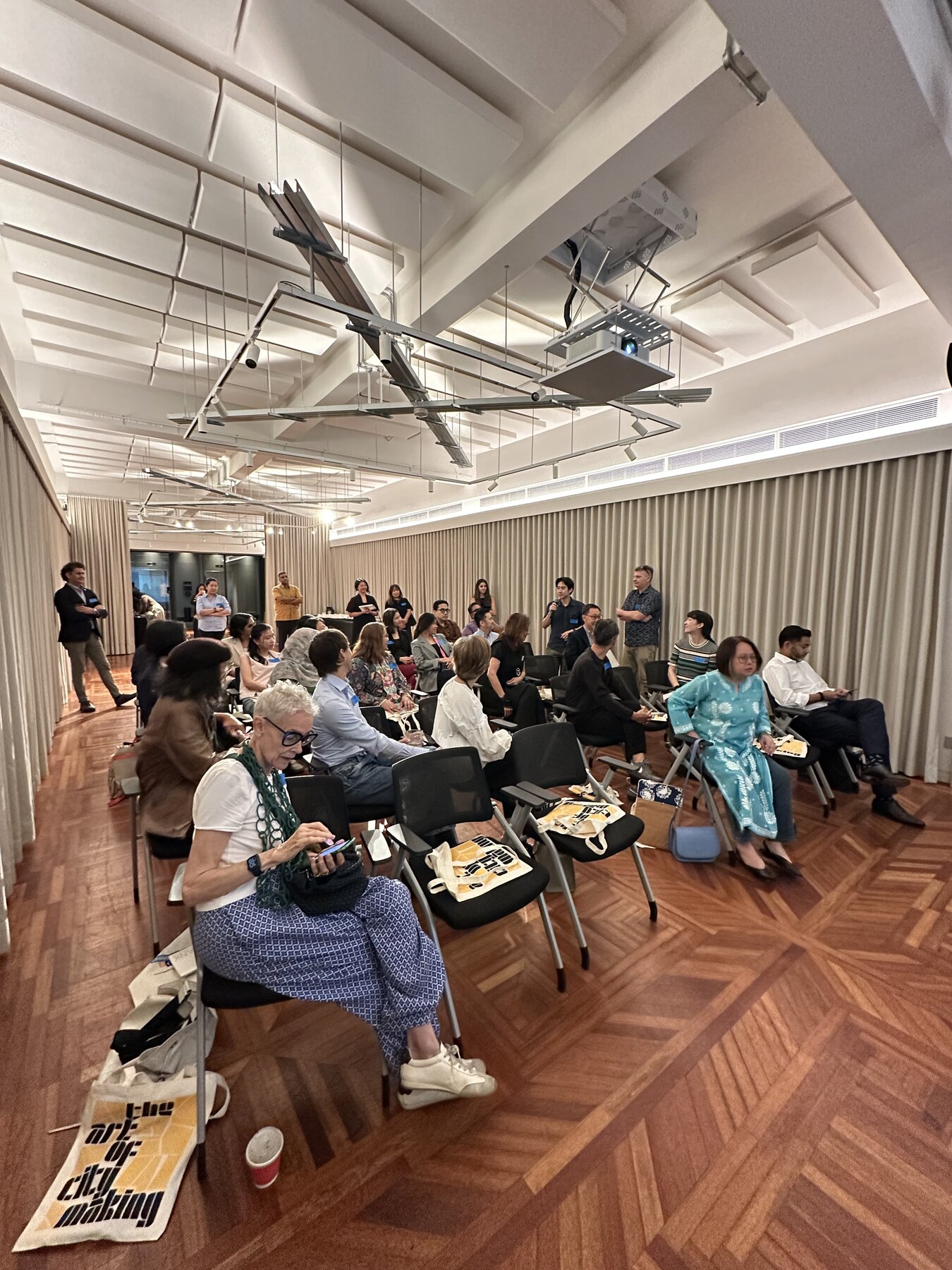 The room — provocations underway in the Drawing Room