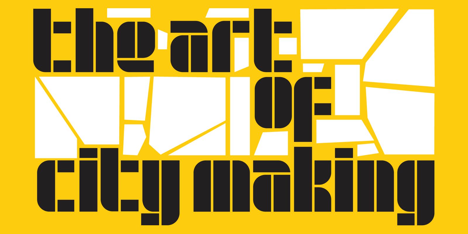The Art of Citymaking — festival key art